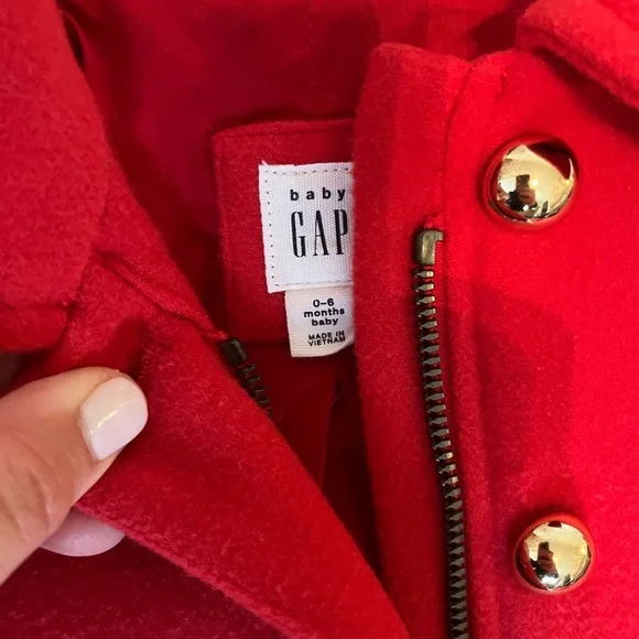 Baby Girl Peacoat - Picture 3 of 3